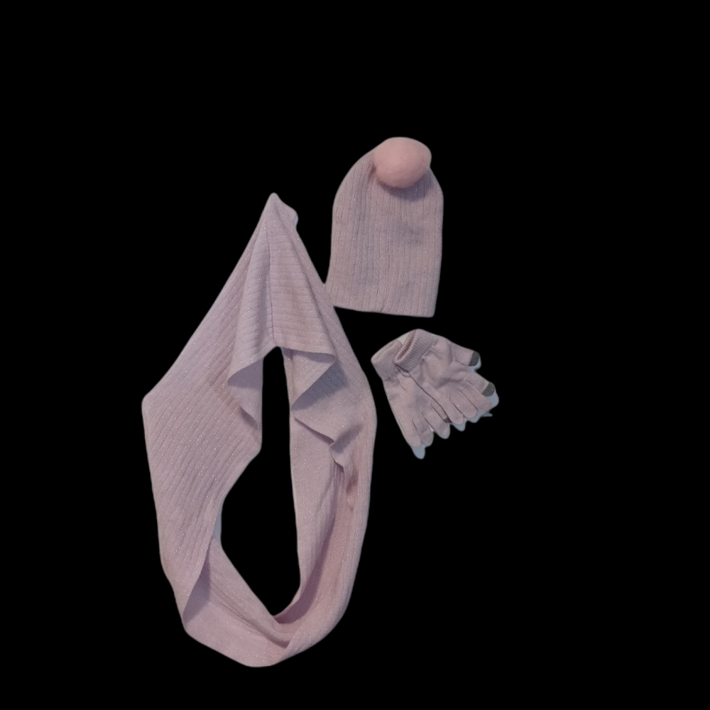 Infinity Scarf/Hat/Gloves Set